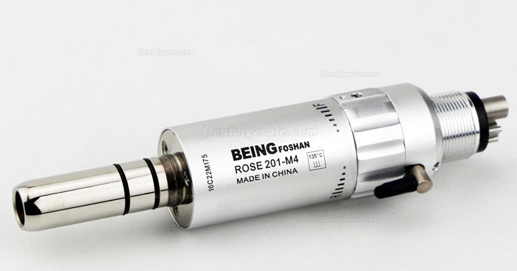 Being® Rose 201‑M4 Dental‑Luftmotor E‑Typ für Winkelstücke und gerades Handstück Being® Rose 201‑M4 Dental‑Luftmotor E‑Typ für Winkelstücke und gerades Handstück